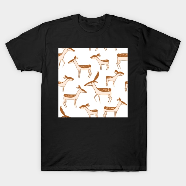 deer T-Shirt by CurlyDesigns